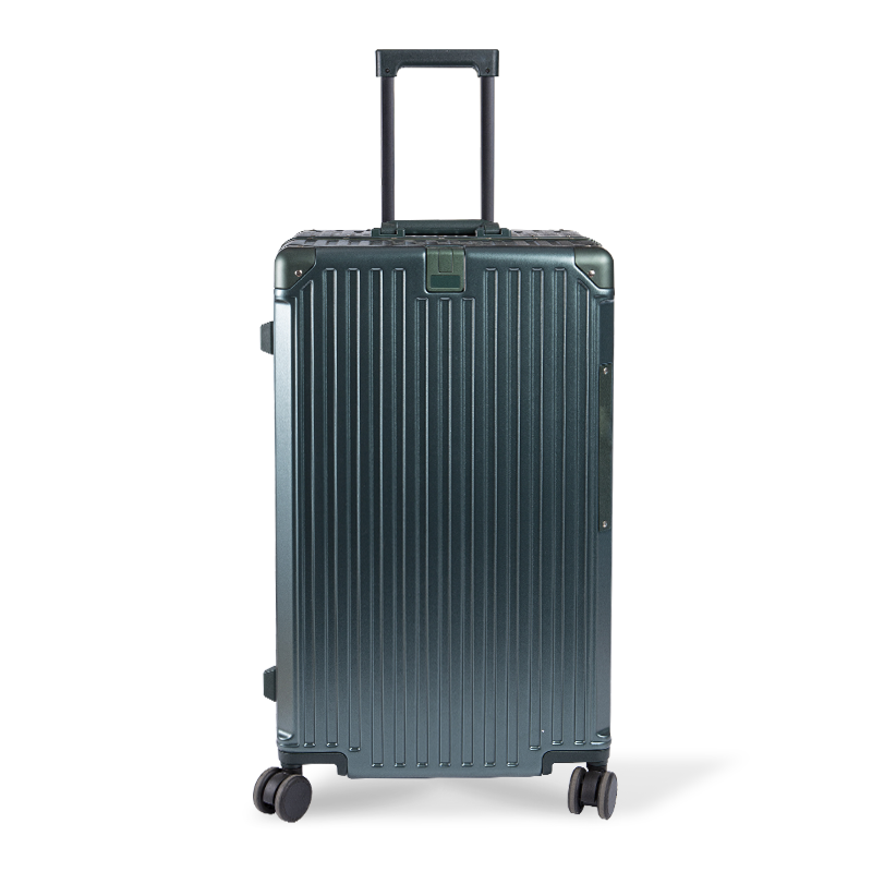Bagagli a cornice in alluminio extra-large resistente con porta di ricarica USB per viaggi internazionali