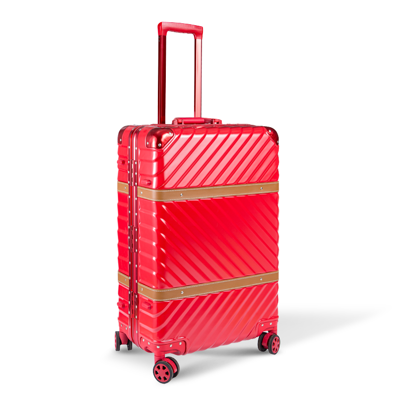Nuovi bagagli alla moda vintage spinner rimovibili con ruote resistenti a graffi per uomini e donne-Ideale per i viaggi