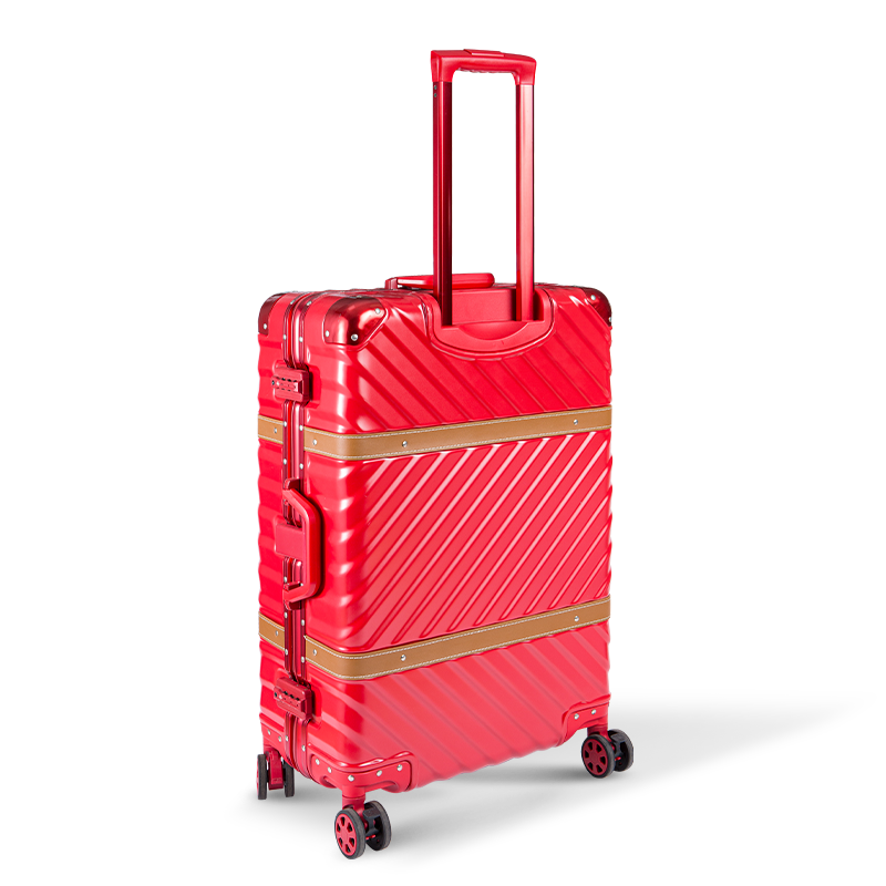 Nuovi bagagli alla moda vintage spinner rimovibili con ruote resistenti a graffi per uomini e donne-Ideale per i viaggi