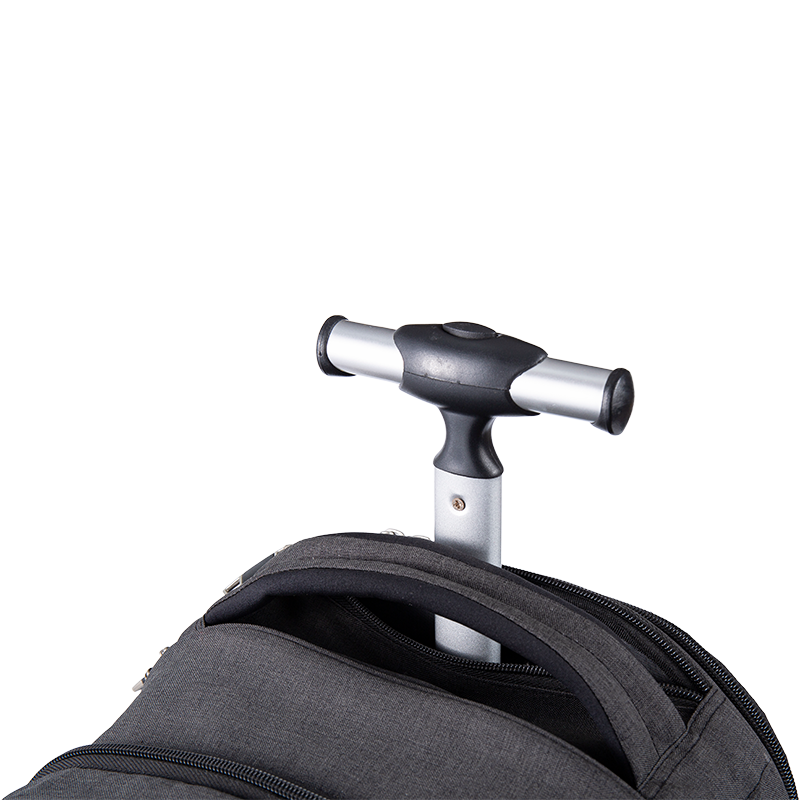 Zaino in carrello svizzero - Borsa per carrello da viaggio da viaggio a doppia spalla da viaggio per uomini, grande capacità, per studenti delle scuole superiori e delle scuole medie