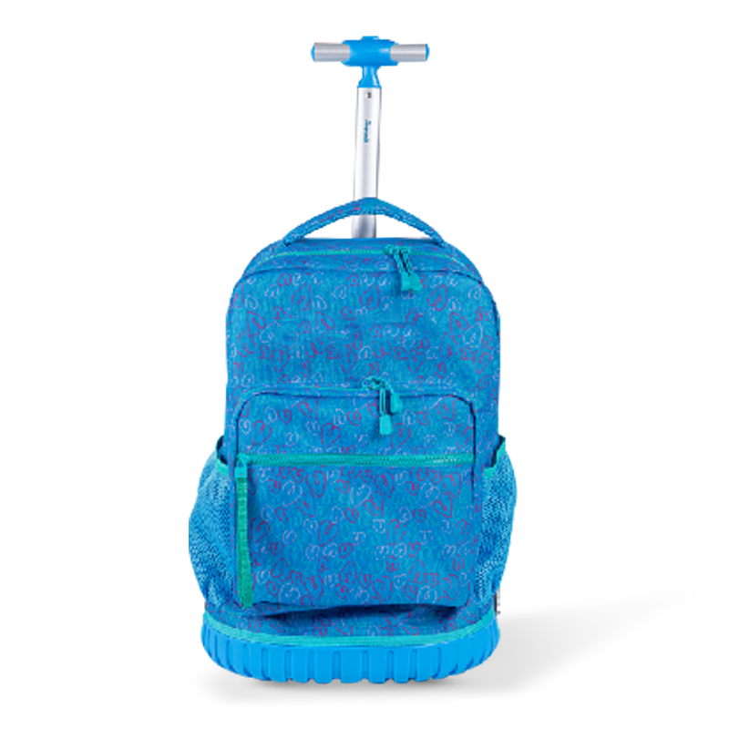 Zaino per bagagli unisex a misura di arrampicata con protezione della colonna vertebrale per adolescenti, zaino rotolante leggero con box da pranzo