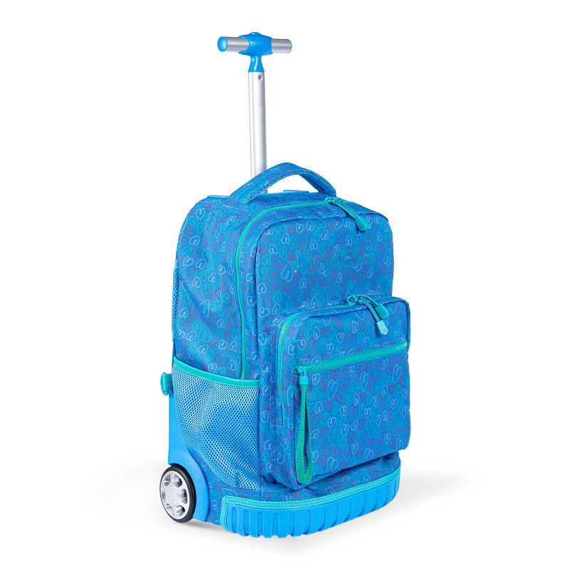 Zaino per bagagli unisex a misura di arrampicata con protezione della colonna vertebrale per adolescenti, zaino rotolante leggero con box da pranzo