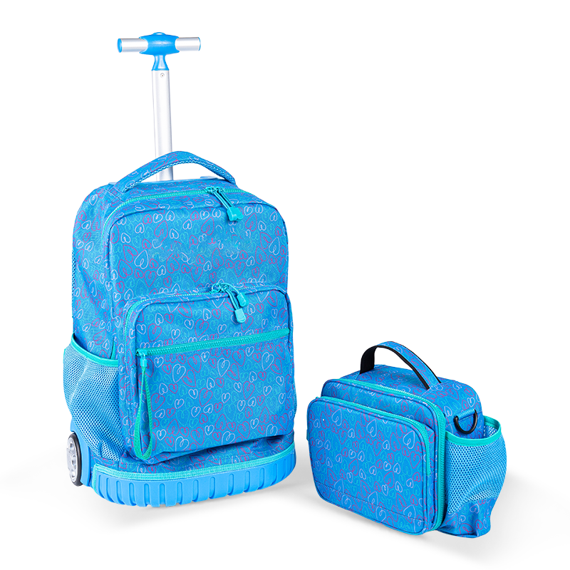 Zaino per bagagli unisex a misura di arrampicata con protezione della colonna vertebrale per adolescenti, zaino rotolante leggero con box da pranzo