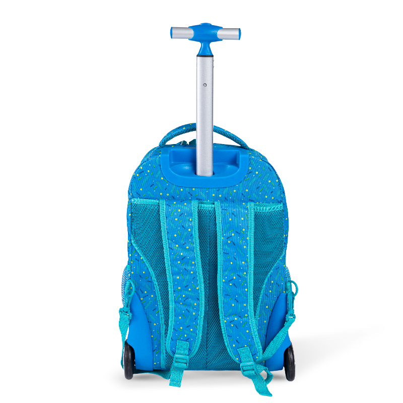 Zaino per bagagli unisex a misura di arrampicata con protezione della colonna vertebrale per adolescenti, zaino rotolante leggero con box da pranzo