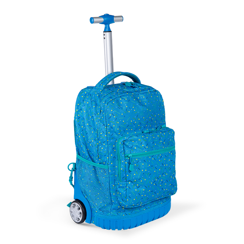 Zaino per bagagli unisex a misura di arrampicata con protezione della colonna vertebrale per adolescenti, zaino rotolante leggero con box da pranzo