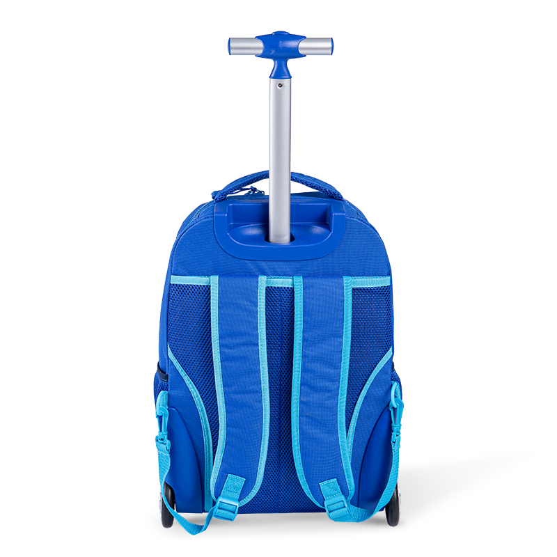 Zaino per bagagli unisex a misura di arrampicata con protezione della colonna vertebrale per adolescenti, zaino rotolante leggero con box da pranzo