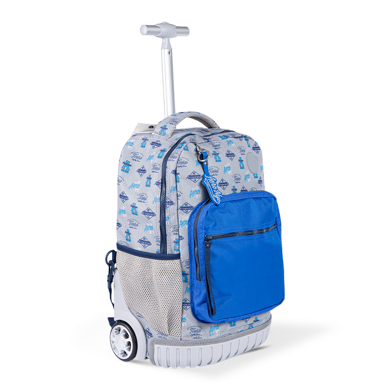Zaino per bagagli unisex a misura di arrampicata con protezione della colonna vertebrale per adolescenti, zaino rotolante leggero con box da pranzo