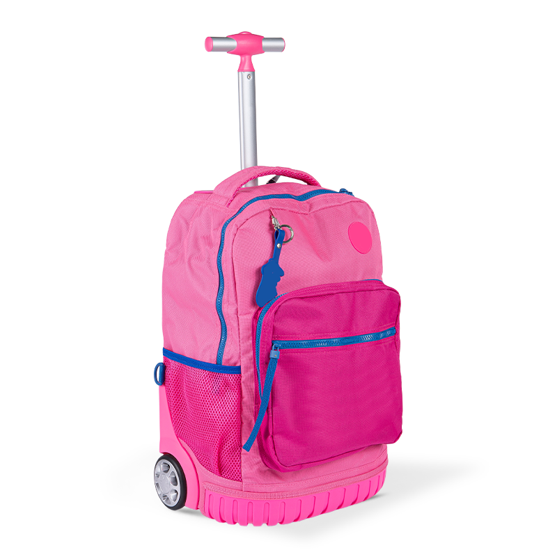 Zaino per bagagli unisex a misura di arrampicata con protezione della colonna vertebrale per adolescenti, zaino rotolante leggero con box da pranzo