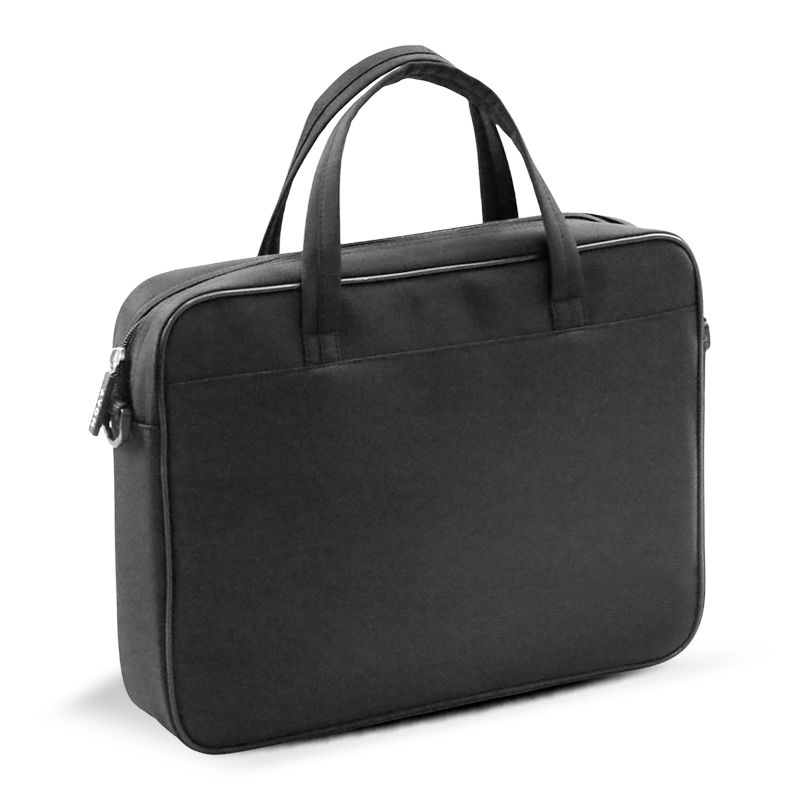 Borsa per documenti di Business Oxford maschile con logo personalizzato-Organizzatore di file con cerniera multi-compartimento