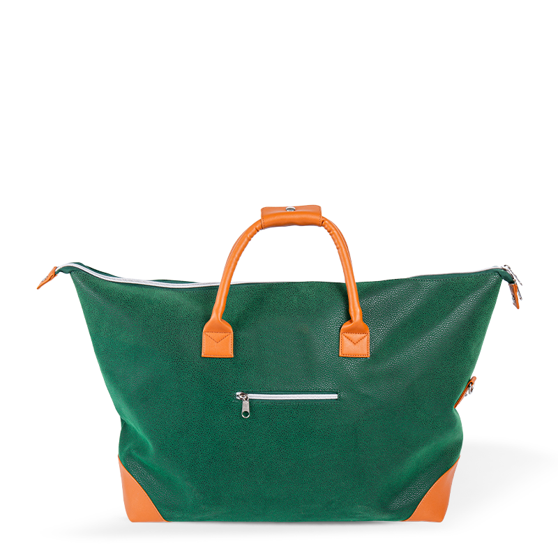 Borsa da viaggio premium a set intero verde unisex