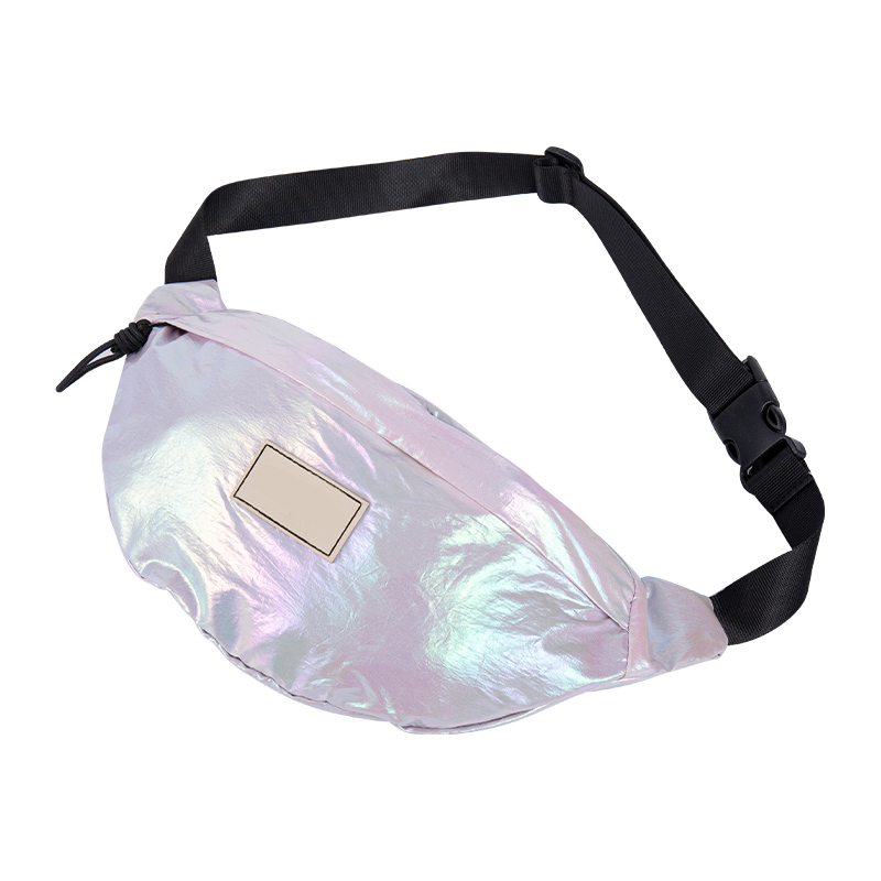 Borsa in vita leggera in nylon incrociata
