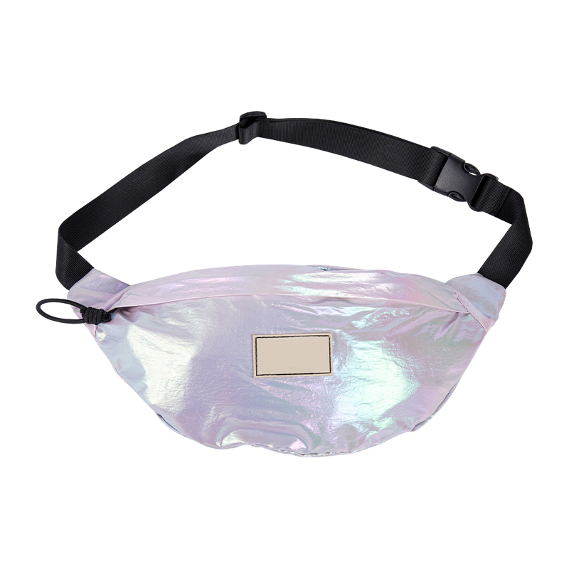 Borsa in vita leggera in nylon incrociata